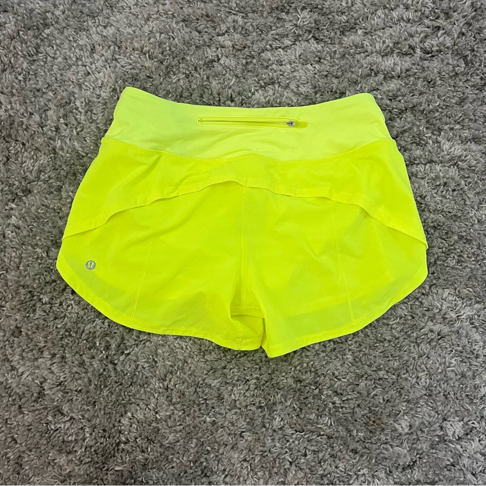 lululemon speed up shorts 4”